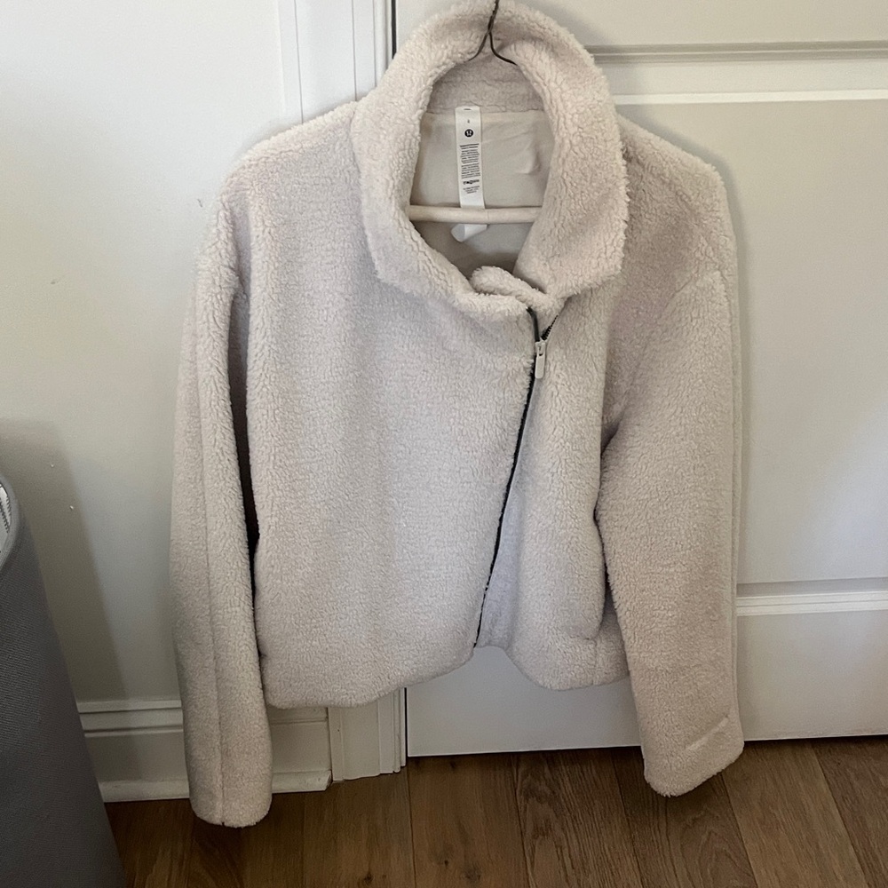 Lululemon Cream Sherpa Jacket